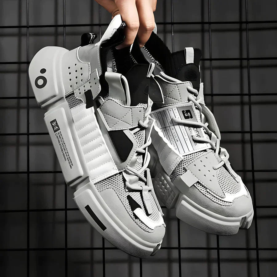 UrbanFit | Modische Streetwear-Sneakers Grau Decorique.de