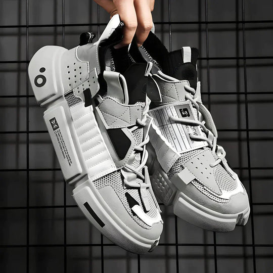 UrbanFit | Modische Streetwear-Sneakers Grau Decorique.de