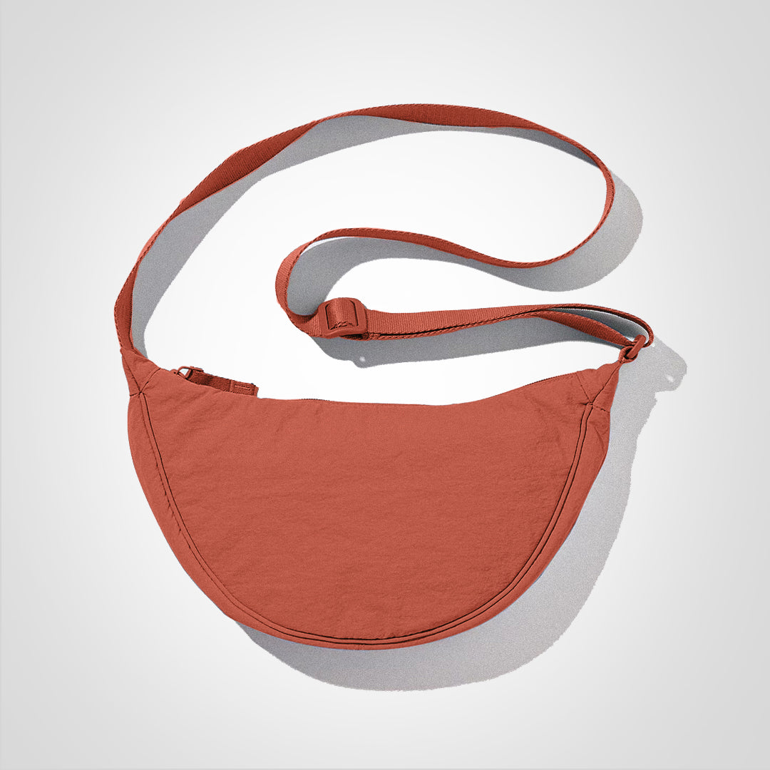 UrbanNylon | Schultertasche – Leicht, Langlebig & Mit mehreren Fächern Orange Decorique.de