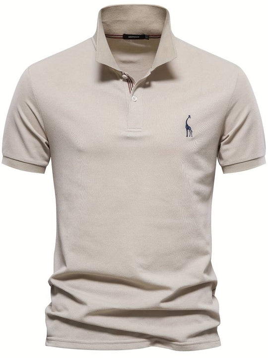 Valdino | Herren-Polo – Stilvoll & Atmungsaktiv für jeden Anlass Beige Decorique.de