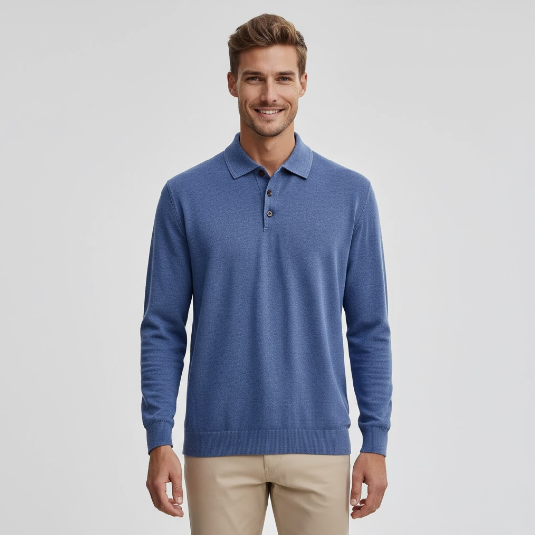 Valerio | Kaschmir Poloshirt – Eleganz in Reinform Decorique.de
