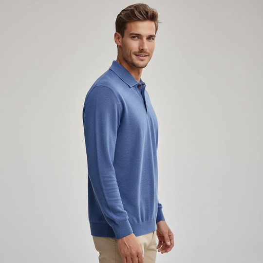 Valerio | Kaschmir Poloshirt – Eleganz in Reinform Decorique.de