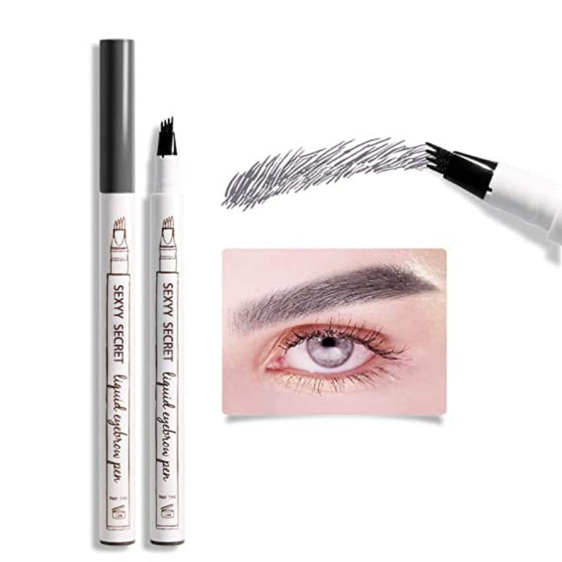 BrowsPro | Wasserdichter Augenbrauenstift mit 4-Spitzen-Applikator