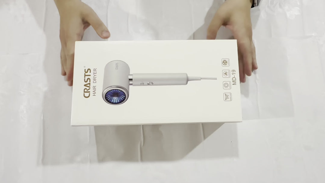 VeloDry | Ionen-Föhn mit Diffusor & Präzisionsdüse Decorique.de