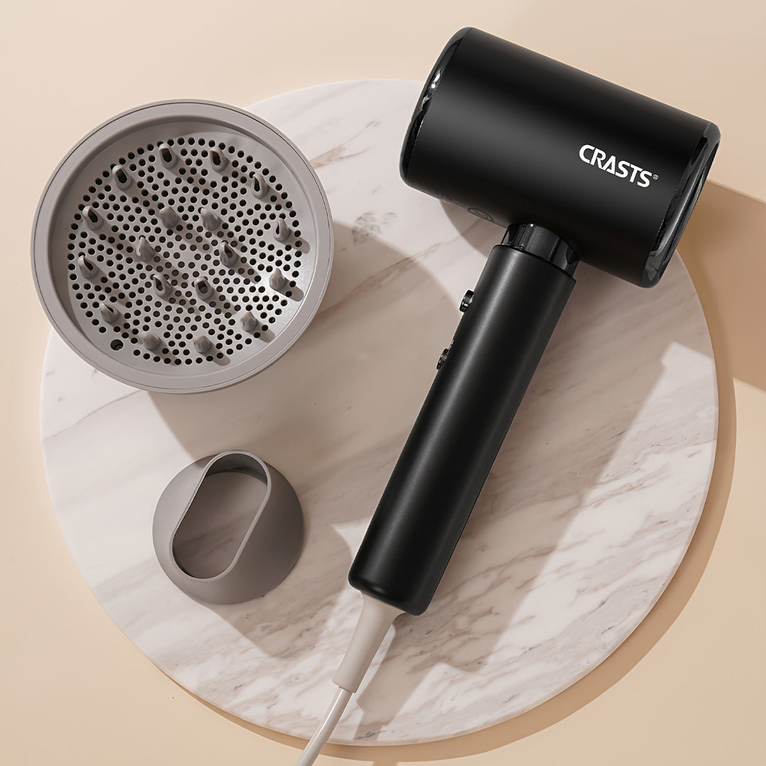 VeloDry | Ionen-Föhn mit Diffusor & Präzisionsdüse Decorique.de