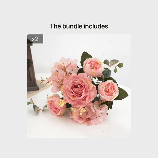 VeloriaRose | Pfingstrosenstrauß künstlich – 6 Köpfe, pflegefrei Decorique.de