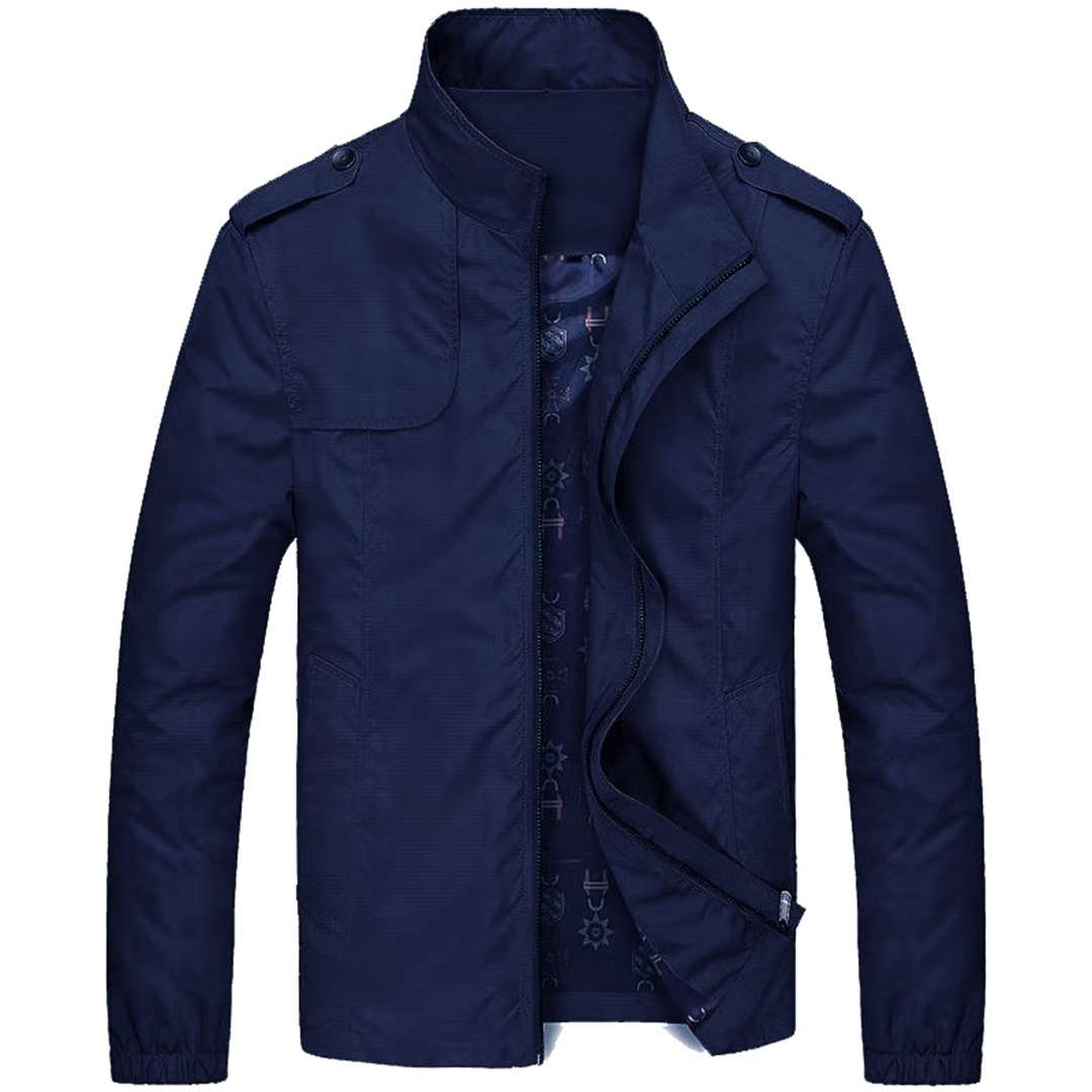 Venturo | Herrenjacke – Leicht, Wasserabweisend & Vielseitig Marineblau Decorique.de