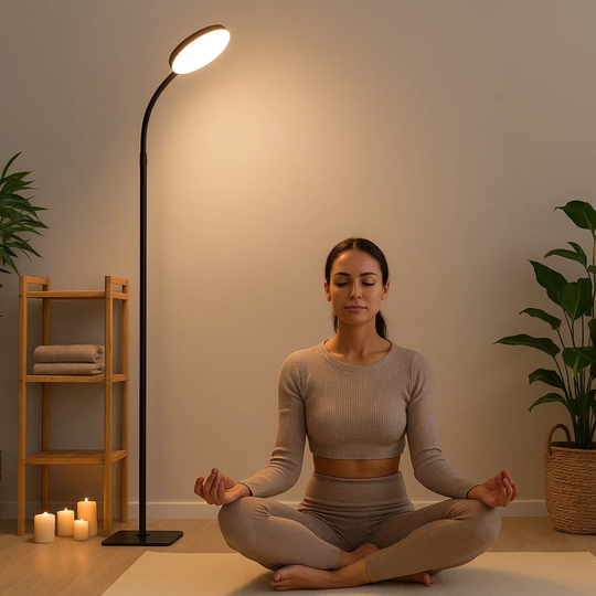 ViewBright | LED-Stehlampe im minimalistischen Design mit warmem Licht Decorique.de