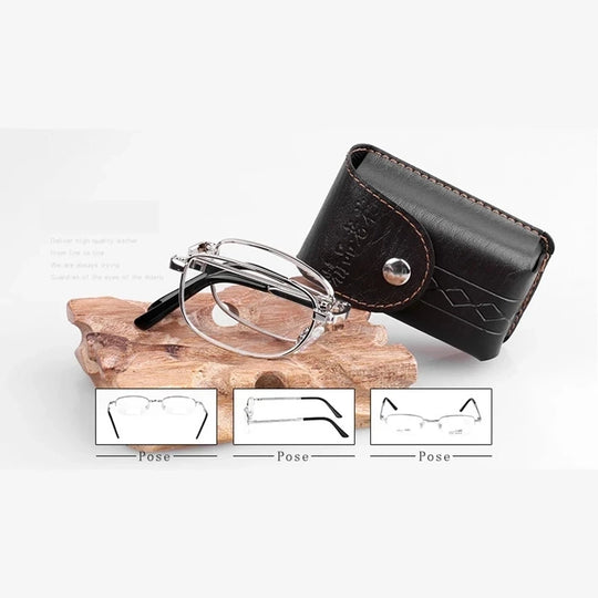 ViewFold | Kompakte Klapp-Lesebrille mit Etui Decorique.de