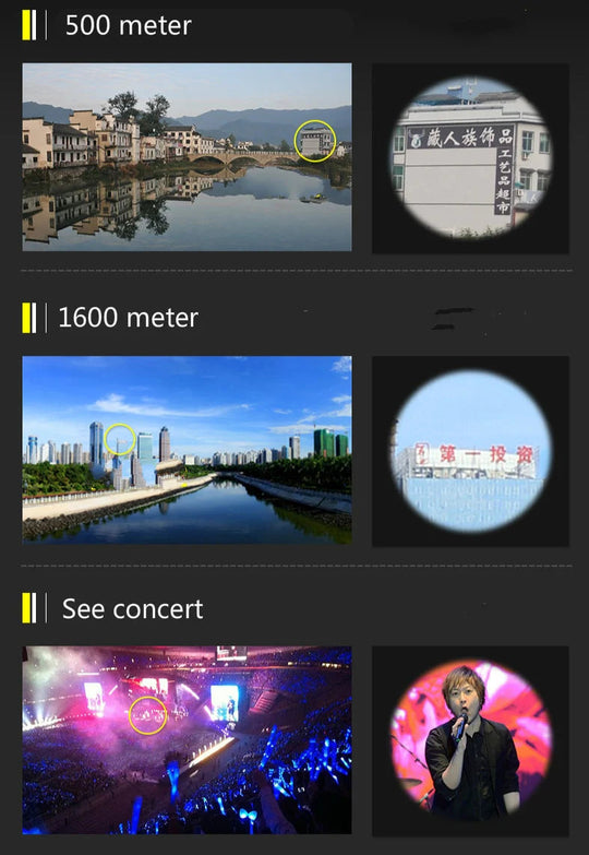 ViewMaster | Militär HD 40x22 Fernglas Professionelles Jagdteleskop Decorique.de