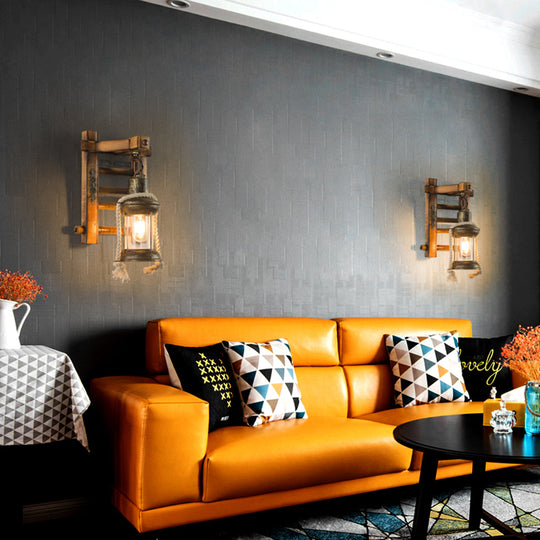 VintageKnot | Handgefertigte Holz- &amp; Seillampe Decorique.de