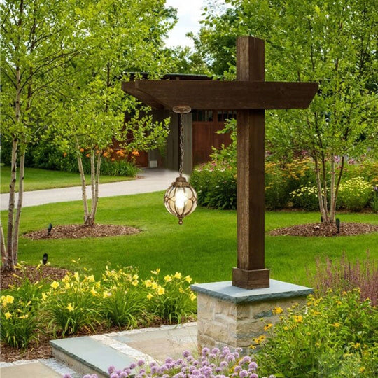 VintaSphere | Wasserdichte Hängelampe für Terrasse & Zaun Decorique.de