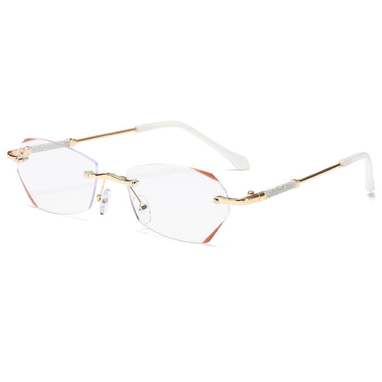 VisionEase | Stilvolle randlose Anti-Blaulicht-Lesebrille Decorique.de