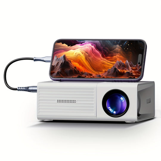 VisionMax | Mini Beamer – 3000 Lumen, Portable & Heimkino Decorique.de