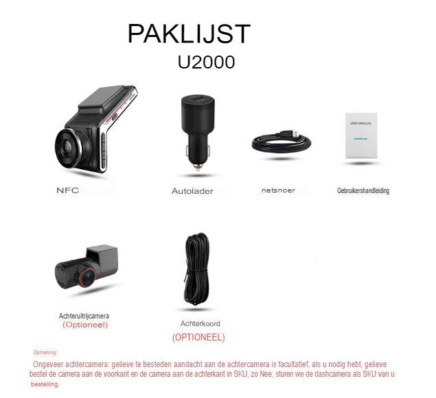 VisionRide | 4K Autokamera mit Front- & Rückansicht Decorique.de