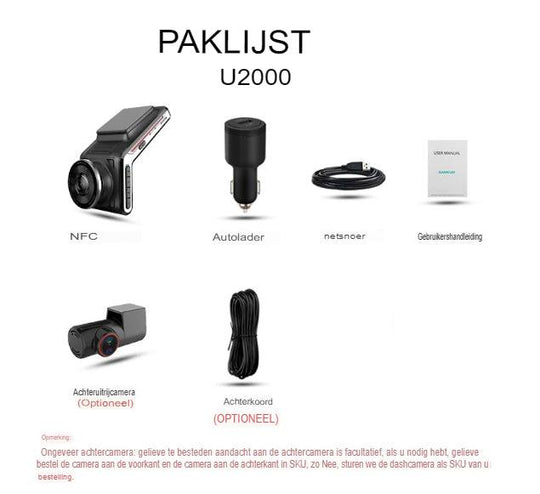 VisionRide | 4K Autokamera mit Front- & Rückansicht Decorique.de