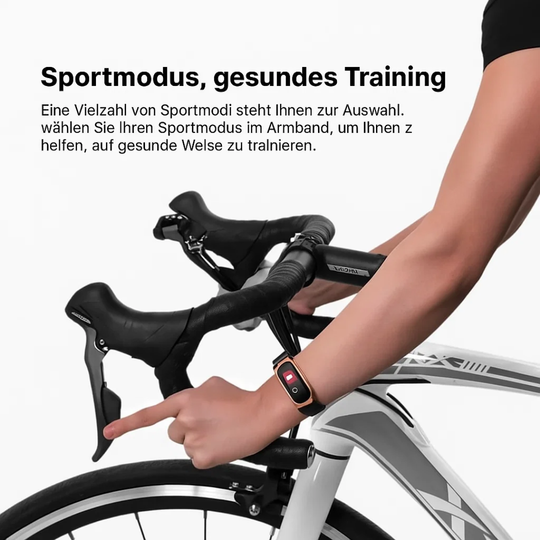 VitaFit | Fitness-Tracker mit Blutdruck- & Herzfrequenzmesser Decorique.de