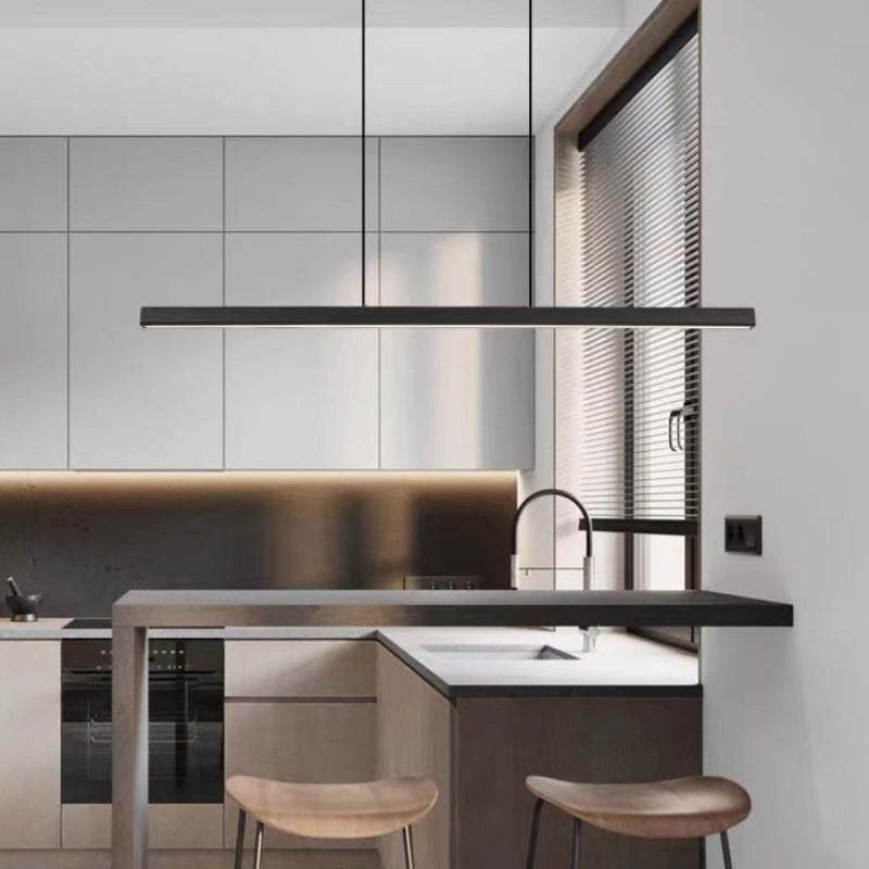 VividLine | Edge Industrial LED Pendelleuchte Schwarz Decorique.de