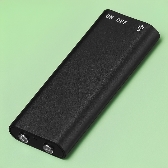 VoiceNote | Mini Diktiergerät mit Sprachaktivierung & 96h Akku Decorique.de