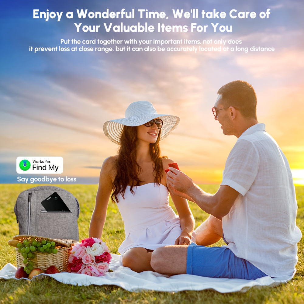 WalletMate | Ultra-Dünne Tracking-Karte – iPhone-fähig Decorique.de