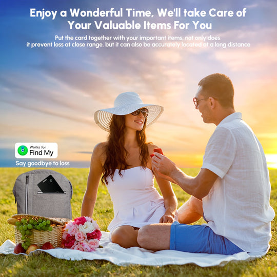 WalletMate | Ultra-Dünne Tracking-Karte – iPhone-fähig Decorique.de