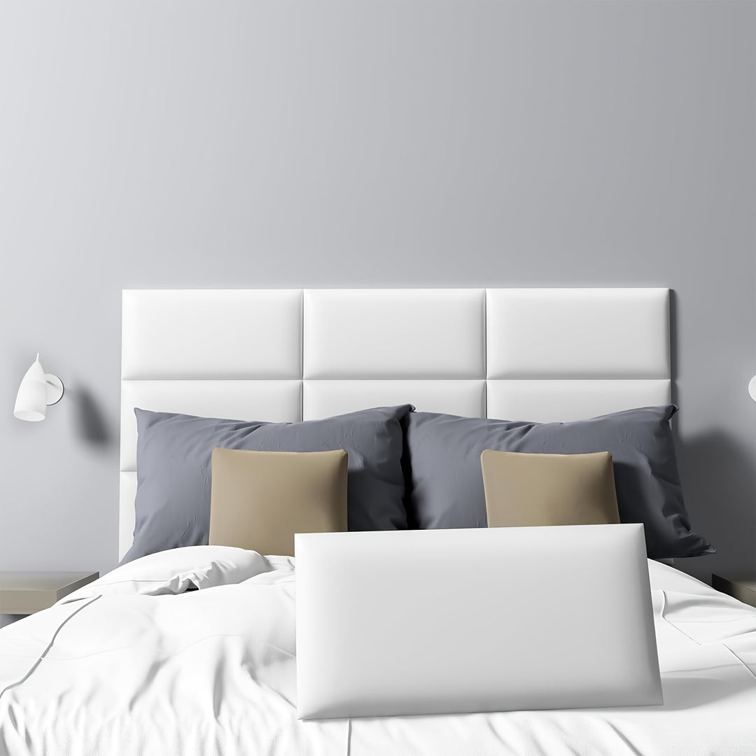 WallSoft | 3D wall panels set of 5 - Soft padded & self-adhesive Decorique.de