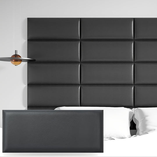 WallSoft | 3D wall panels set of 5 - Soft padded & self-adhesive Decorique.de