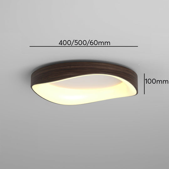 GrainLoom | Deckenleuchte – Künstlerische Holzmaserung mit LED-Technologie