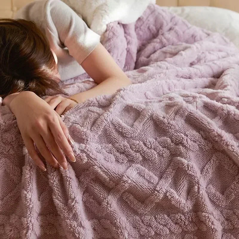 WarmBlanket | Kuschelige Lammwoll-Winterdecke Decorique.de