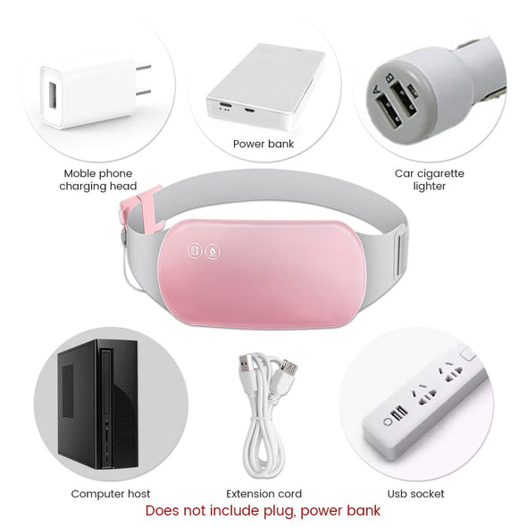 WarmEase | Waschbares Heizkissen zur Linderung von Menstruationsschmerzen Decorique.de