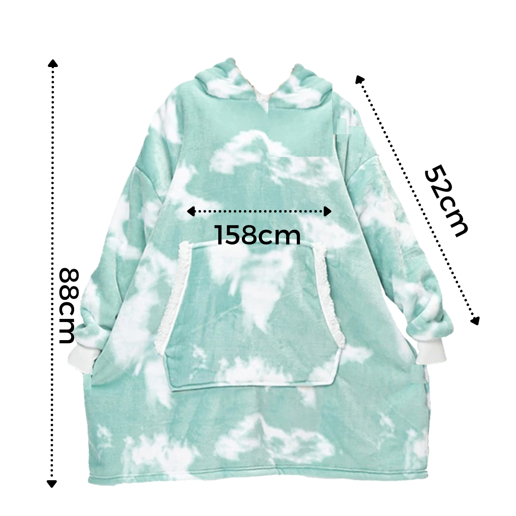 WarmWrap | Kuscheliger Oversize-Decken-Hoodie Decorique.de