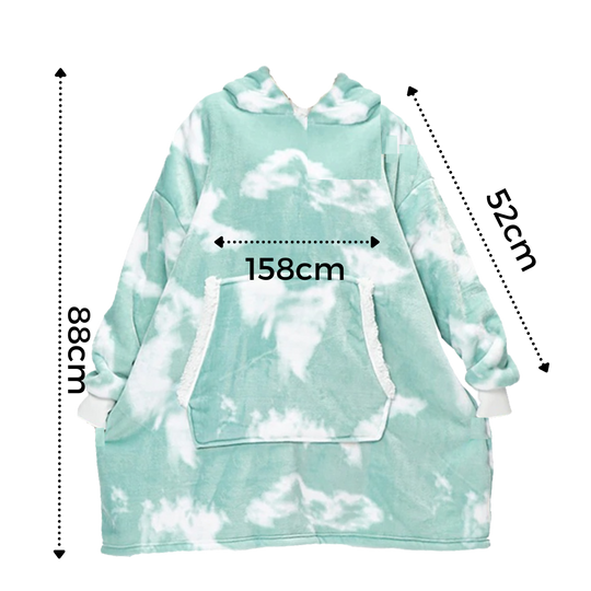 WarmWrap | Kuscheliger Oversize-Decken-Hoodie Decorique.de