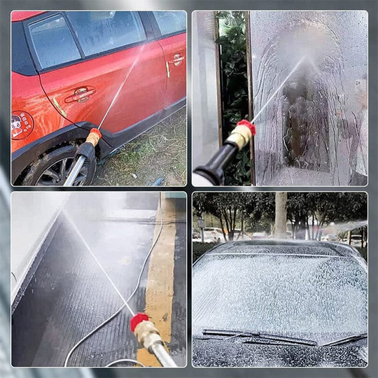 WashForce | Kabelloses tragbares Hochdruck-Sprühwasserpistolen-Set Decorique.de