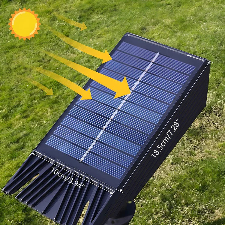 RayTuner | Wasserdichte LED Solar Multi-Zoom Spot Light Landschaftsbeleuchtung RGB