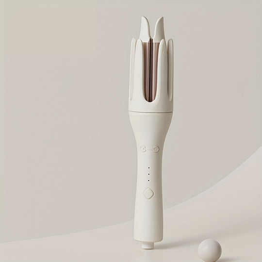 WaveFlex | 32mm Professioneller Wellenstab mit Negativ-Ionen-Technologie Snow White Decorique.de