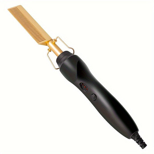 WaveGlam | Schnell aufheizender Glatt- und Lockenstab für alle Haartypen Gold Decorique.de