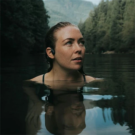 WaveTune | Wasserdichte Knochenleitungs-Kopfhörer für kabellosen Musikgenuss Decorique.de