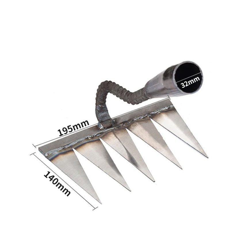 WeedRake | Schneller fertig mit dieser Harke 5 Zähne Decorique.de