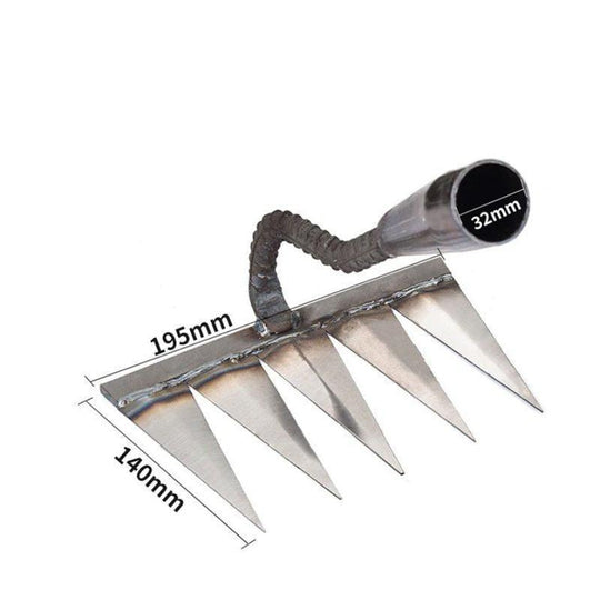 WeedRake | Schneller fertig mit dieser Harke 5 Zähne Decorique.de