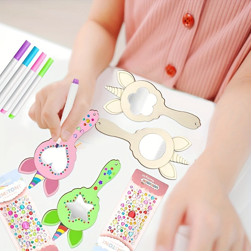 WhimsyReflections | DIY Einhornspiegel mit handgemachtem Design Decorique.de