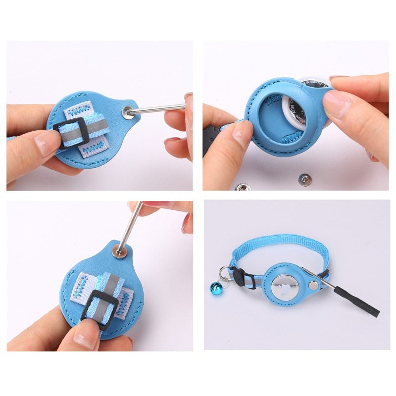 WhiskerSafe | AirTag Katzenhalsband – GPS-Tracking & Anti-Verlust Decorique.de