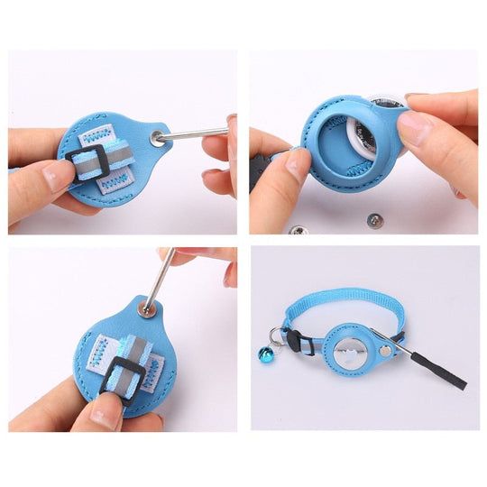 WhiskerSafe | AirTag Katzenhalsband – GPS-Tracking & Anti-Verlust Decorique.de