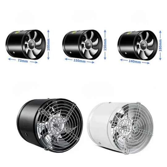 WhisperFlow | Leistungsstarker und leiser Abluftventilator Decorique.de