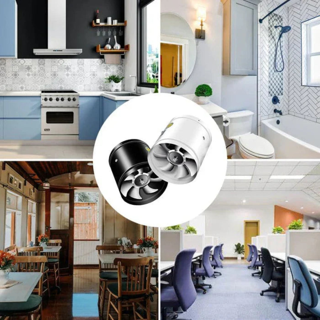 WhisperFlow | Leistungsstarker und leiser Abluftventilator Decorique.de