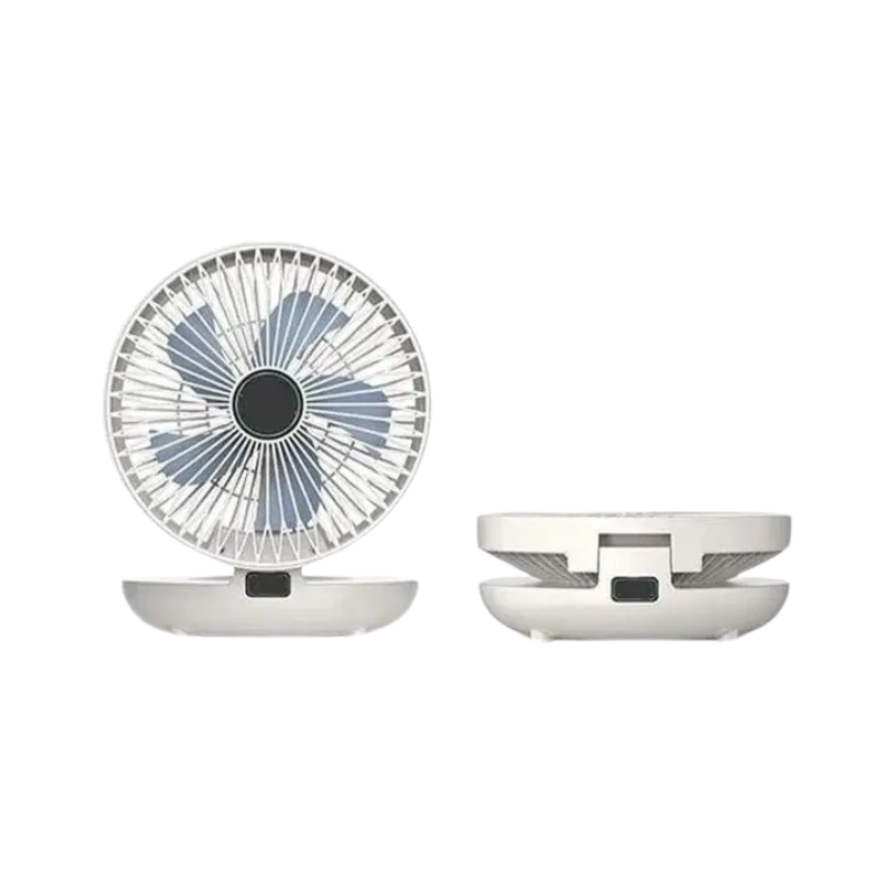 BreezeMate | Kompakter 120° Tisch- & Wandventilator