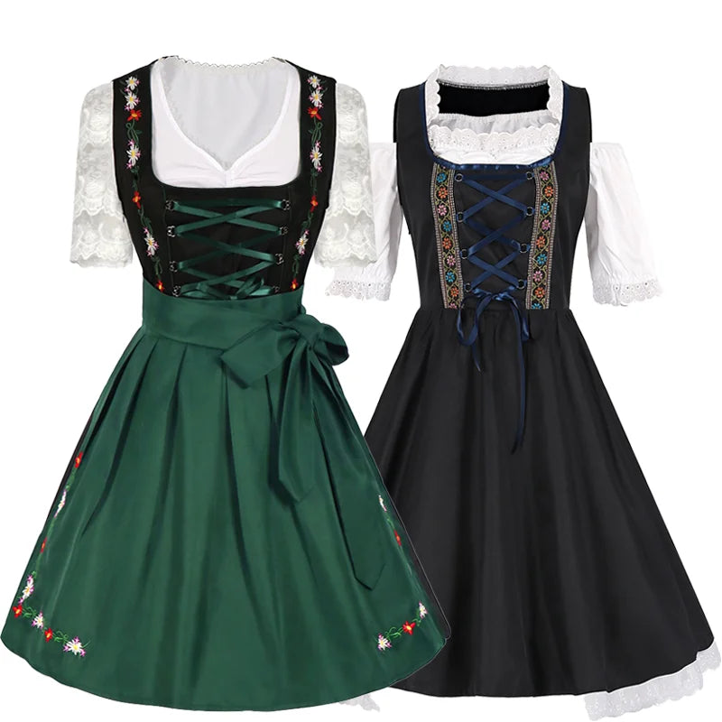 Wiesenglanz | Damen-Dirndlkleid im Traditionellen Oktoberfest-Stil Decorique.de