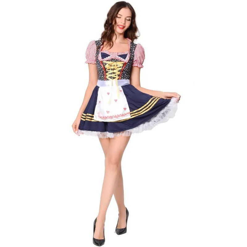 Wiesenglück | Damen-Mini-Dirndl für Oktoberfest & Feste Decorique.de
