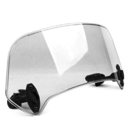 WindGuard | Erweiterung für Motorrad-Windschutzscheibe Groß Rauchglas Decorique.de