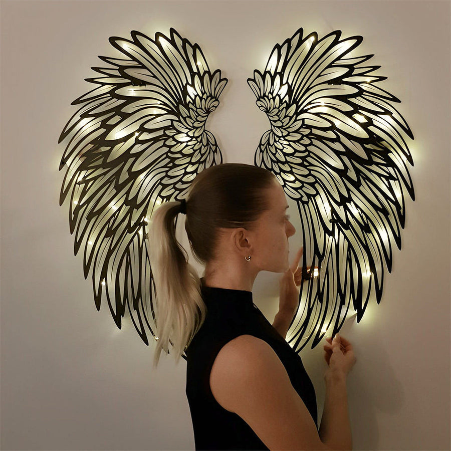 WingsLite | 2 Engelsflügel mit LED-Beleuchtung Decorique.de