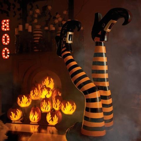 WitchLegs | Lustige Hexenbeine für Garten & Eingang Decorique.de